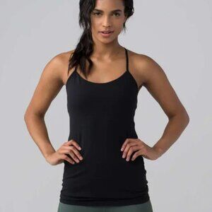 Lululemon Power Pose Tank Black Women's 6